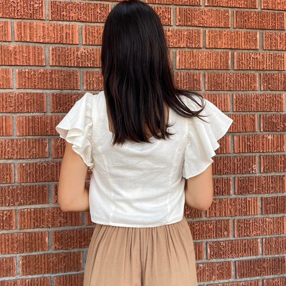 NWT Zara cropped blouse - Picture 7 of 7